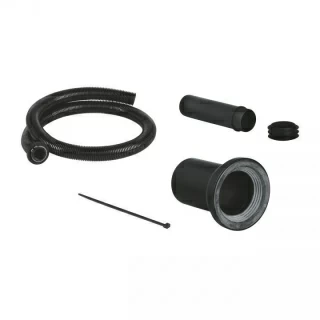 PROMO Pachet complet Vas Wc Grohe Sensia Arena, kit, rezervor cu clapeta crom si set fixare