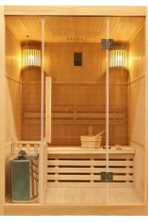 Sauna finlandeza Sanotechnik Riga 3 persoane, 150x120xH190 cm