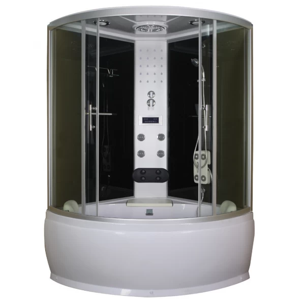 Cabina dus Sanotechnik Salsa 2 cu hidromasaj si generator de aburi 120x120xH215 cm