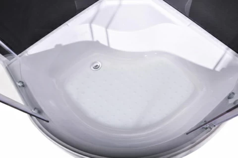 Cabina dus cu hidromasaj Sanotechnik 90x90xH215 cm cu plafon