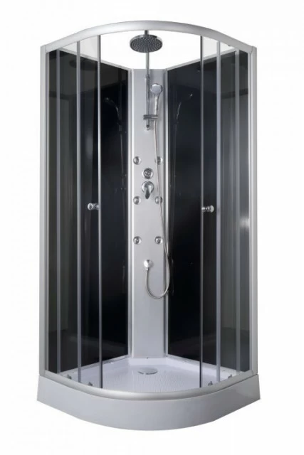 Cabina dus cu hidromasaj Sanotechnik 90x90xH225 cm fara plafon