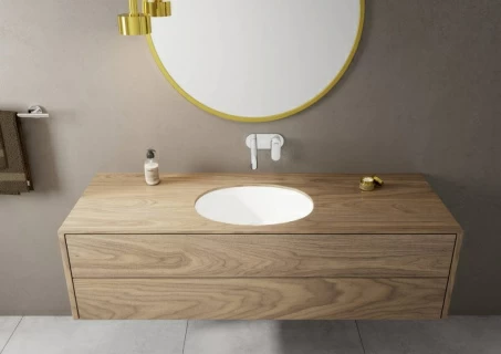 Baterie incastrata lavoar Hansgrohe Vernis Blend pipa 205 mm, crom
