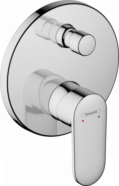 Baterie de dus Hansgrohe Vernis Blend, montaj incastrat, crom