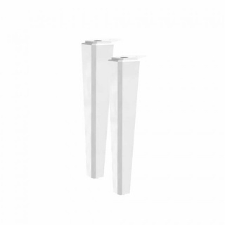 Set picioare mobilier Oristo MonteBianco 20 cm, alb mat alb imagine 2022