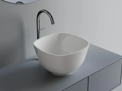  Lavoar Cast Marble Volos 35x35x21 cm, fara preaplin