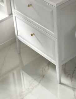 Set mobilier Oristo MonteBianco cu lavoar marmura Amelia 120x46 cm
