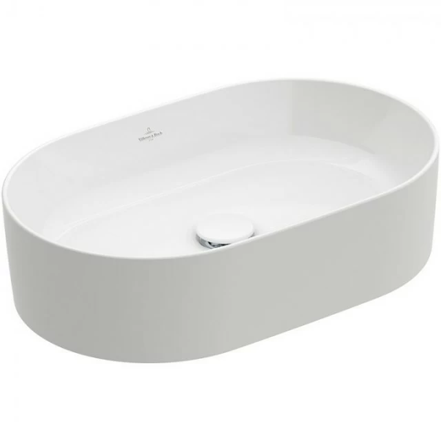 Lavoar Villeroy & Boch Collaro 56x36 cm oval, fara preaplin, cu montaj pe blat
