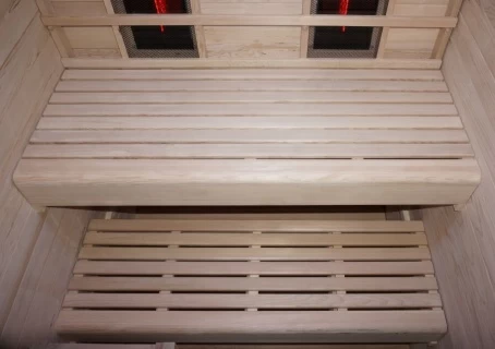 Sauna finlandeza mixta Sanotechnik Twincombi 2 persoane, 130x120xH200 cm