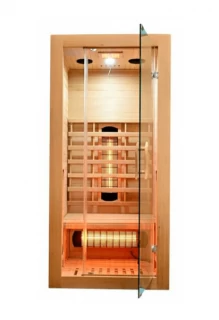 Sauna uscata cu infrarosu Sanotechnik Malmo1, 90x90xH190 cm