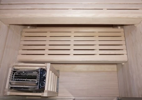 Sauna finlandeza mixta Sanotechnik Twincombi 2 persoane, 130x120xH200 cm