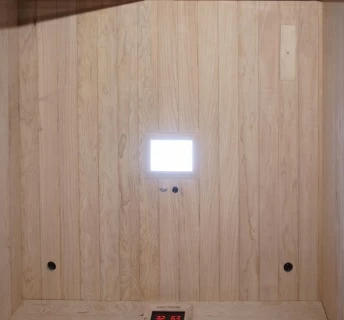 Sauna finlandeza mixta Sanotechnik Twincombi 2 persoane, 130x120xH200 cm
