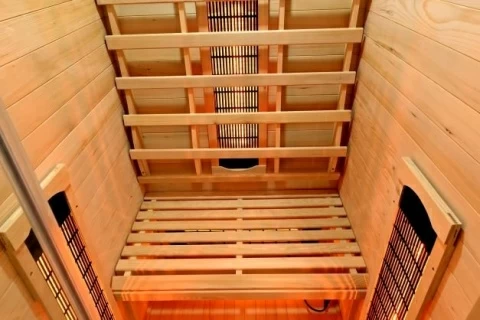 Sauna uscata cu infrarosu Sanotechnik Malmo1, 90x90xH190 cm