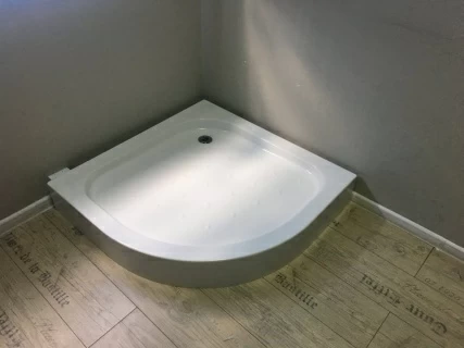 Set PROMO cabina, cadita si sifon, Radaway Premium A 90x90xH190 cm