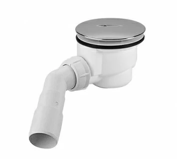 Set PROMO cabina dus Radaway Torrenta KDJ 100x80 cm, sifon si cadita Laros D Compact, stanga