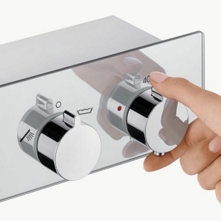 Baterie de cada termostatata Hansgrohe ShowerTablet 350