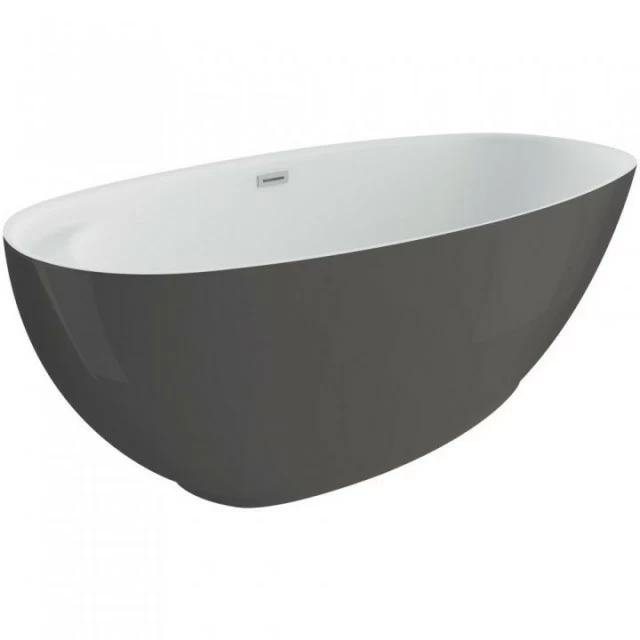 Cada freestanding Spatio Kivi acril 165x75 cm, antracit