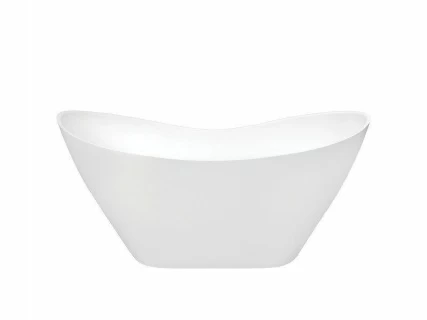 Cada freestanding Besco Viya compozit 170x72 cm, alb