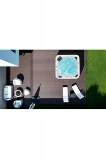Minipiscina Sanotechnik Diablo 210x210xH80cm pentru 6 persoane