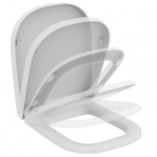 Capac de WC Ideal Standard I.Life B cu inchidere lenta