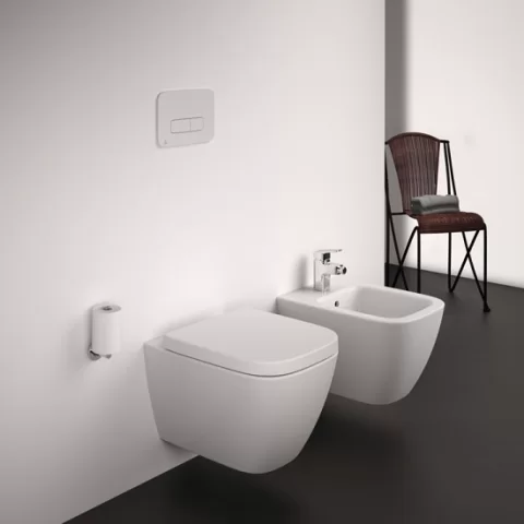Capac de WC Ideal Standard I.Life S, cu inchidere lenta