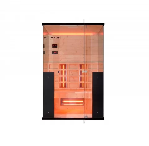 Sauna cu infrarosu Sanotechnik Billund 2, 100x125xH190 cm pentru 2 persoane
