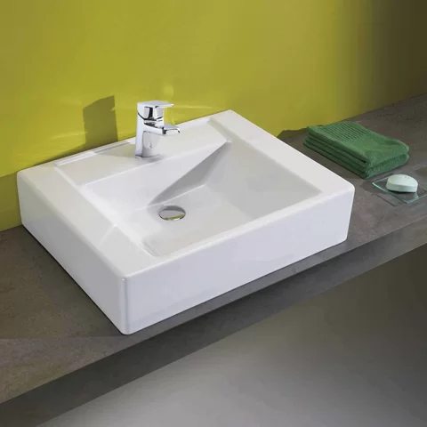 Lavoar pe blat Gala Casual alb 60x47.5 cm