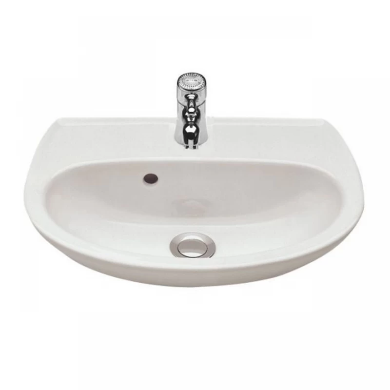 Lavoar suspendat Gala Lyra alb 45x35 cm