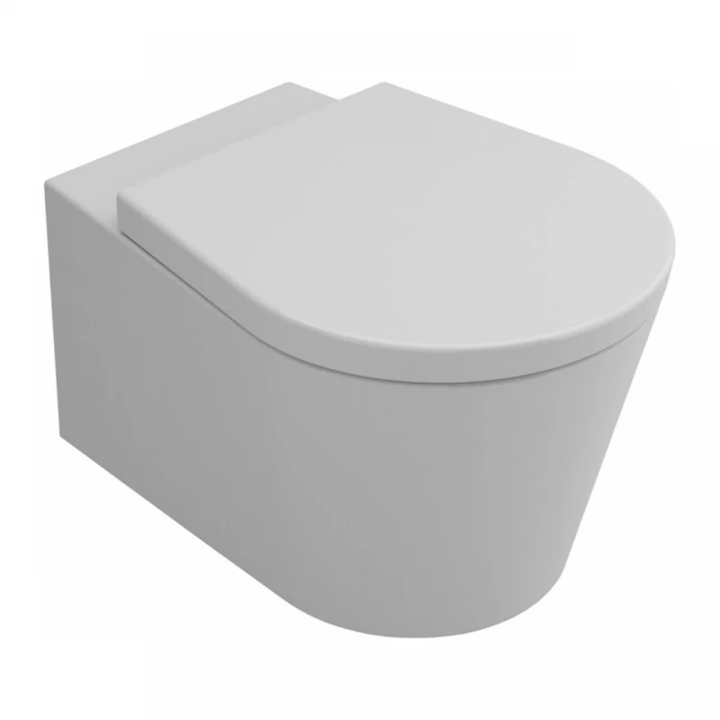 Vas WC suspendat Gala Glam 52.5x36.5 cm alb 