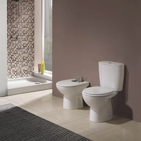 Vas WC pe pardoseala Gala Elia 66x35 cm alb