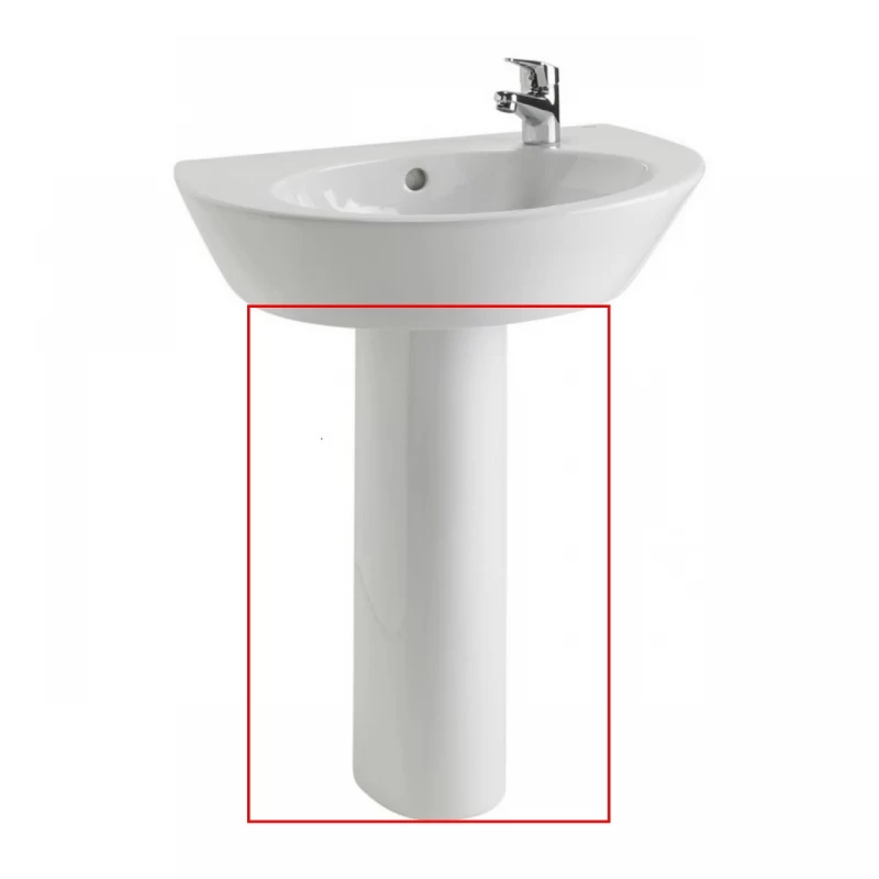 Picior pentru lavoar Gala Street alb 