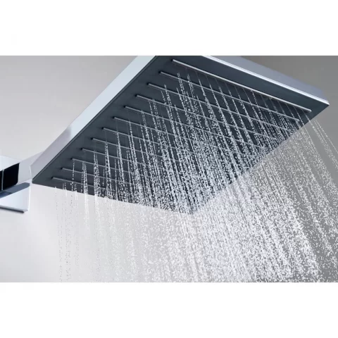 Palarie dus patrata Hansgrohe Pulsify E 260 crom cu 1 tip de jet 