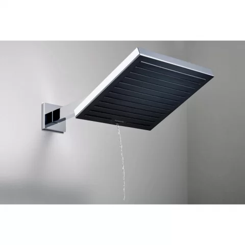 Palarie dus patrata Hansgrohe Pulsify E 260 crom cu 1 tip de jet 