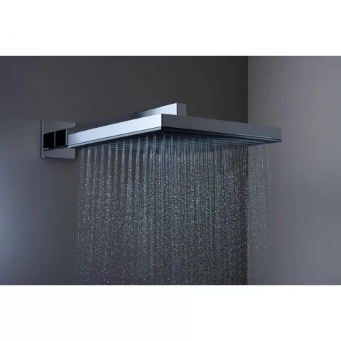 Palarie dus patrata Hansgrohe Pulsify E 260 crom cu 1 tip de jet 
