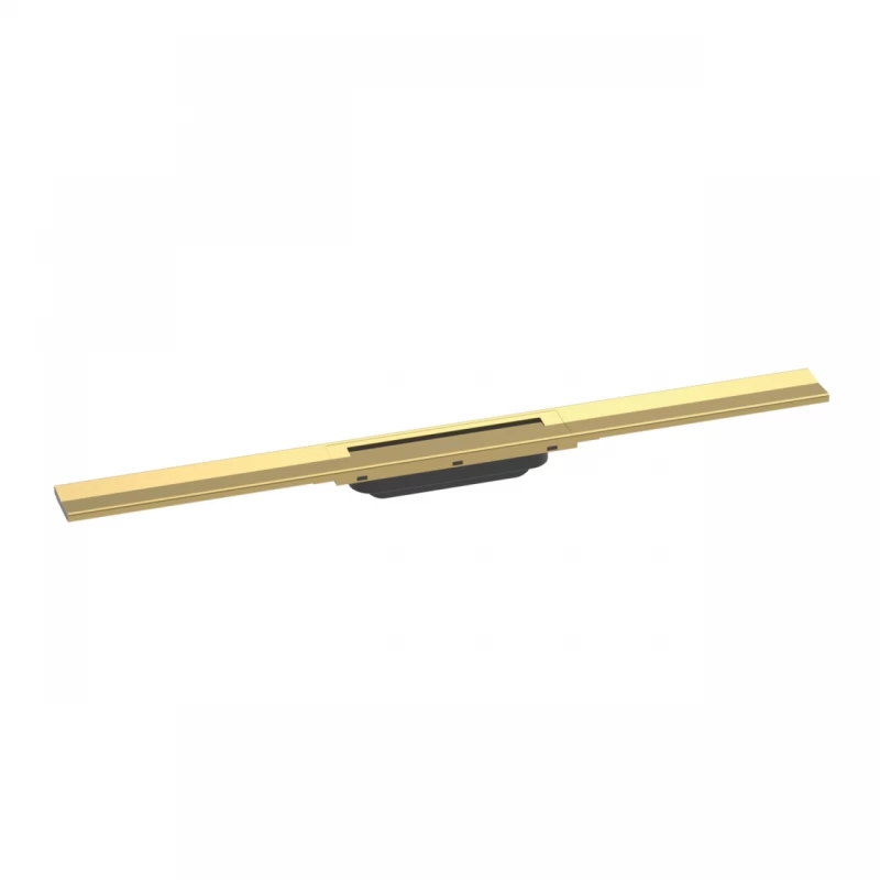 Grila pentru rigola dus Hansgrohe RainDrain Flex ajustabil auriu lucios 80 cm