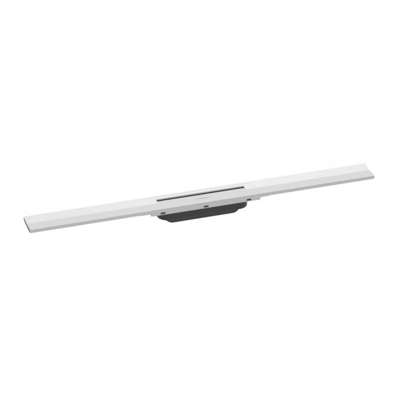 Grila pentru rigola dus Hansgrohe RainDrain Flex ajustabil alb mat 80 cm