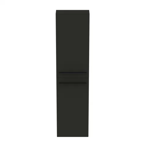 Dulap inalt suspendat Ideal Standard i.life S 40x160 cm gri-carbon mat 2 usi