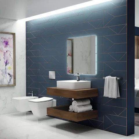 Dulap suspendat Ideal Standard Adapto 25x24.5 cm lemn maro deschis 1 sertar