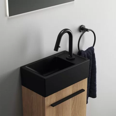 Maner mobilier Ideal Standard i.life 27 cm negru mat