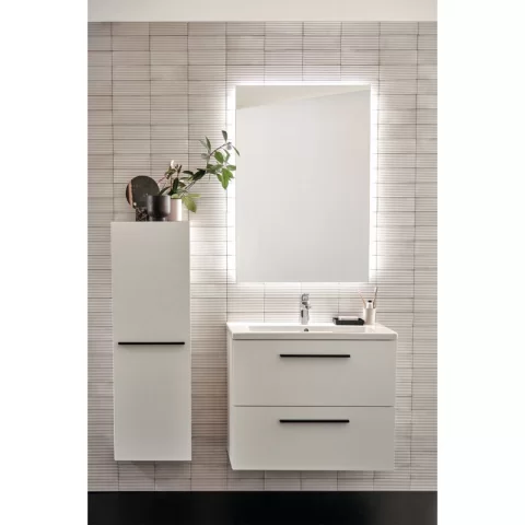 Dulap inalt suspendat Ideal Standard i.life S 40x120 cm alb mat 1 usa