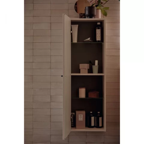 Dulap inalt suspendat Ideal Standard i.life S 40x120 cm alb mat 1 usa