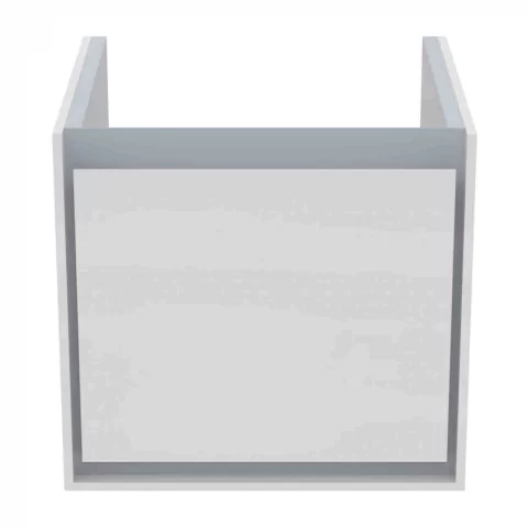 Baza lavoar suspendat Ideal Standard Connect Air 1 sertar 43x40.2 cm alb-gri