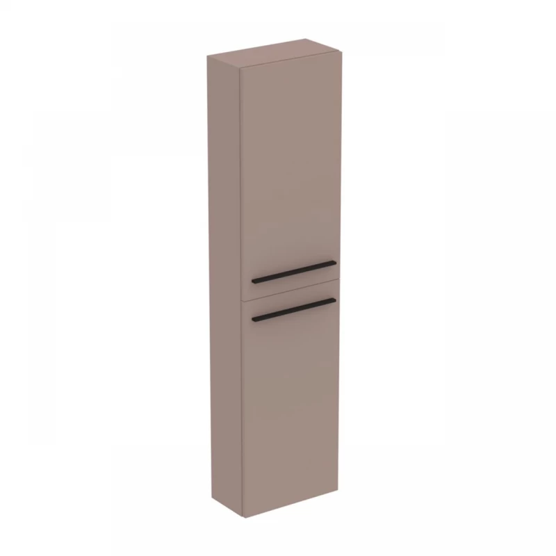 Dulap inalt suspendat Ideal Standard i.life S 40x160 cm gri-bej mat 2 usi