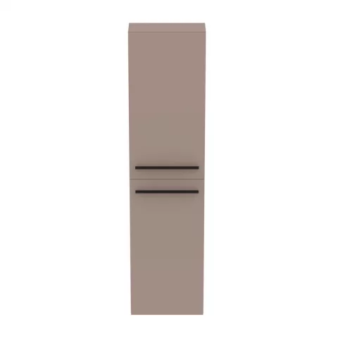 Dulap inalt suspendat Ideal Standard i.life S 40x160 cm gri-bej mat 2 usi