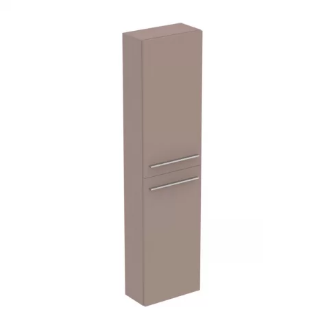 Dulap inalt suspendat Ideal Standard i.life S 40x160 cm gri-bej mat 2 usi