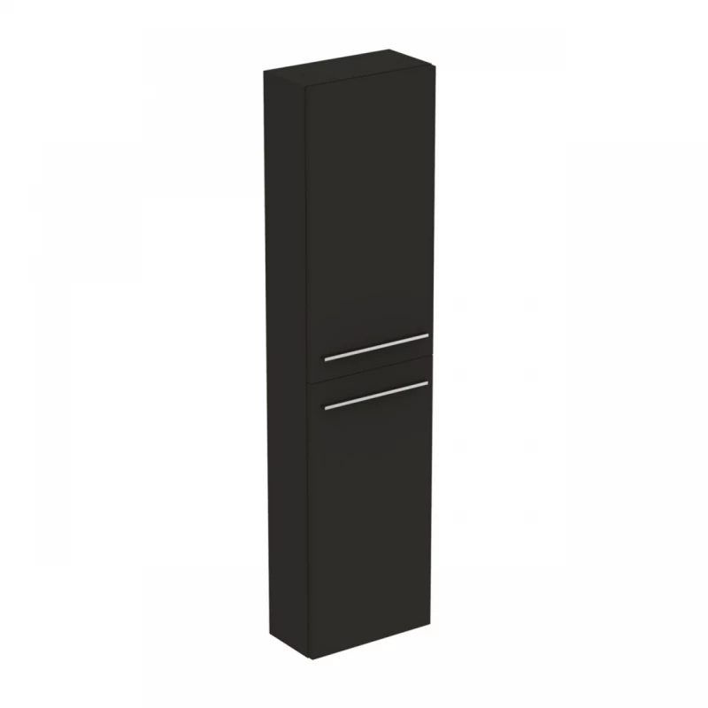 Dulap inalt suspendat Ideal Standard i.life S 40x160 cm gri-carbon mat 2 usi