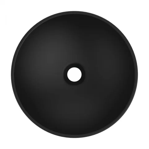 Lavoar pe blat Ideal Standard Strada negru mat Ø41 cm