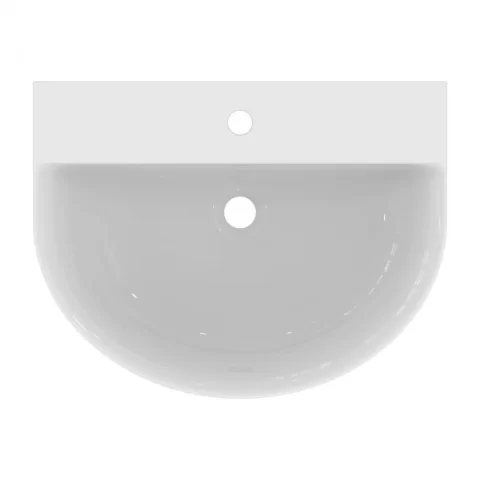 Lavoar suspendat Ideal Standard Connect Air alb lucios 60x46 cm 