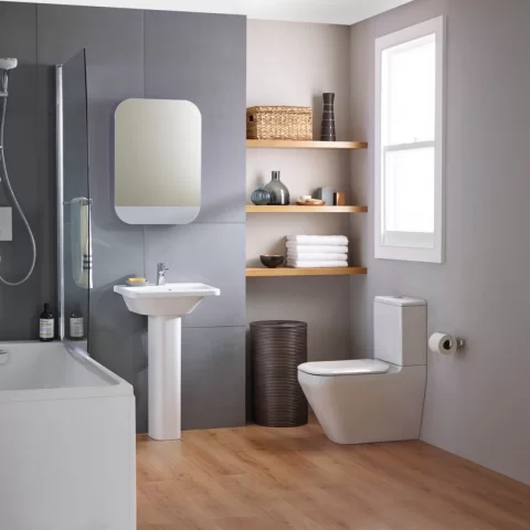Lavoar pe mobilier Ideal Standard Tonic II alb lucios 52x41 cm