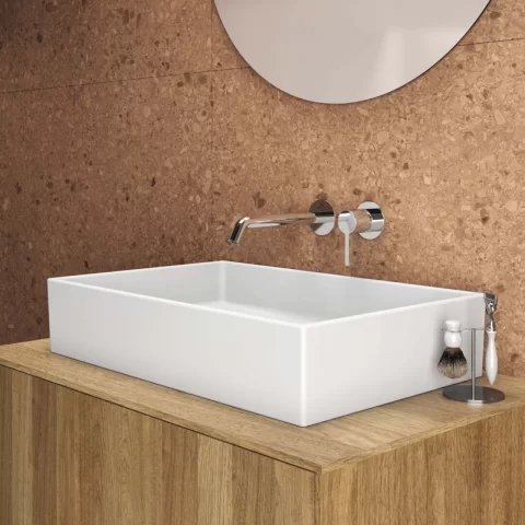 Lavoar pe blat Ideal Standard Extra alb lucios 60x40 cm