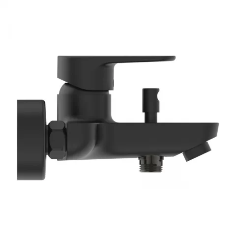 Baterie cada si dus Ideal Standard Cerafine O negru mat monocomanda